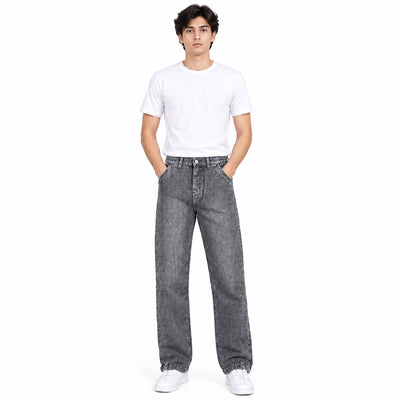 Oversized Loose Fit Jeans for men – Black