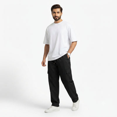 Cargo Regular Trouser - Black