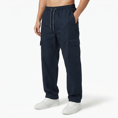 Cargo Raguler Trouser-Navy