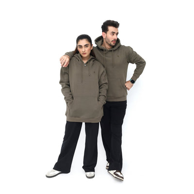 COUPLE-CAMOUFLAGE KANGROO HOOD