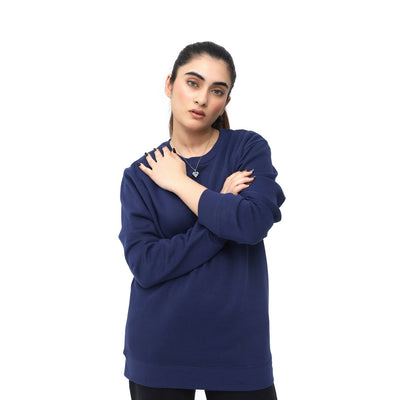 BLUE-SWEAT SHIRT