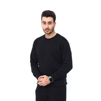 BLACK -SWEAT SHIRT
