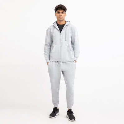GRAY HOODIE TRACK SUIT - ASY Garments