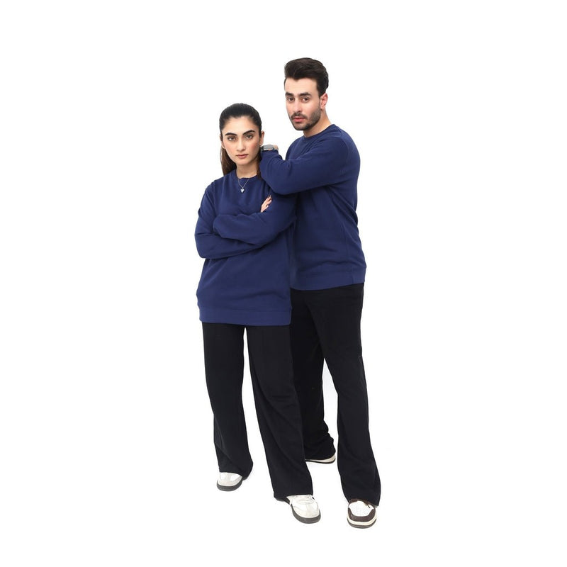 COUPLE-BLUE SWEAT SHIRT - ASY Garments