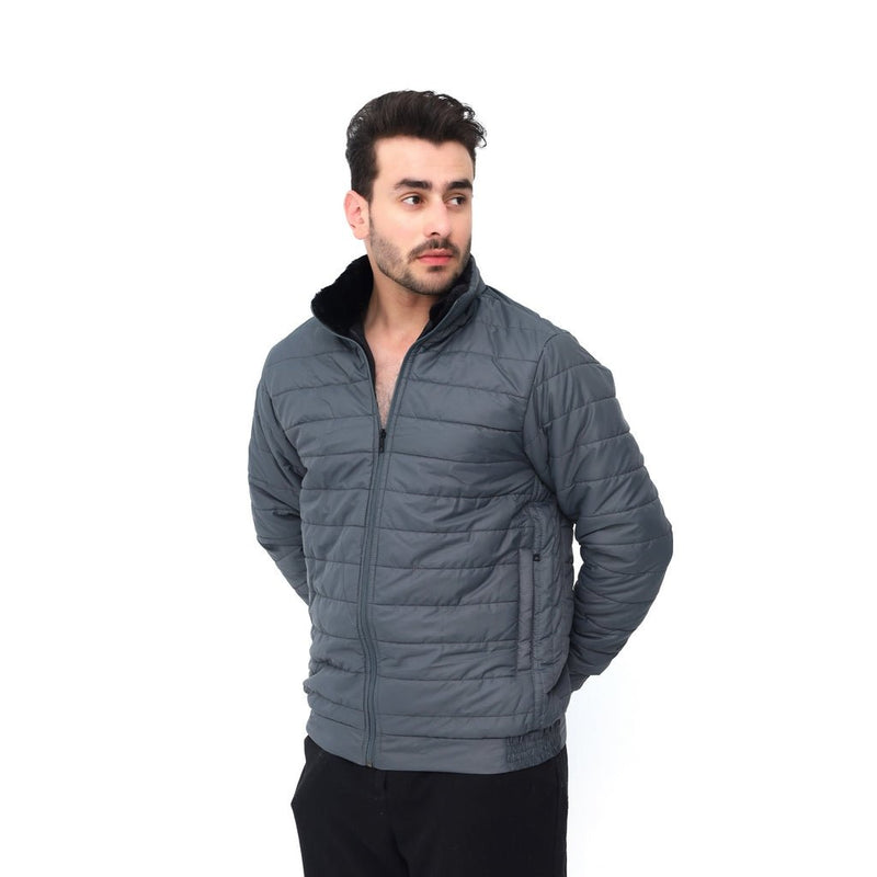 GRAY MICRO JACKET F/S - ASY Garments