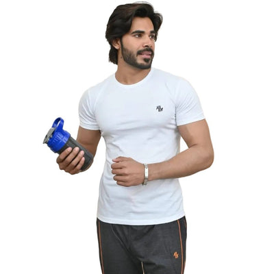 Round Neck T-Shirt White - ASY Garments